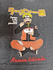 Naruto Shippuden Collection Mens T-shirt Shirt NEW Size 2XL 50/50 Cotton/Poly