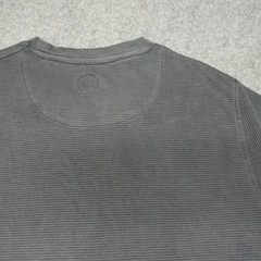 COMMON PEOPLE T-Shirt Men’s Gray M Textured Crew Neck Cotton Blend Top