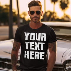 Customise Your Own T-Shirt Stag Hen Do Personalised Funny Mens T-Shirts #TA-195