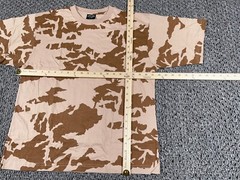 Mil-Tec Camouflage Pattern T-Shirt Adult XL Brown Camo Woodland Military Nature