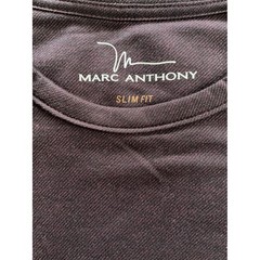 Marc Anthony Mens Slim Fit Long Sleeve Crewneck Shirt Burgundy MM83K002RN