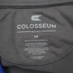 Delaware Blue Hens Colosseum 1/4 Zip Windshirt Pullover Mens Medium Blue NWT