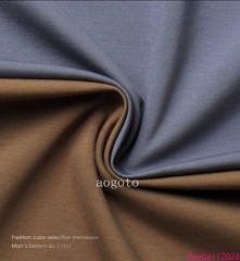 Spring Mens Long Sleeve Shirt Silk Cotton Business Casual Formal Slim Fit Shirts