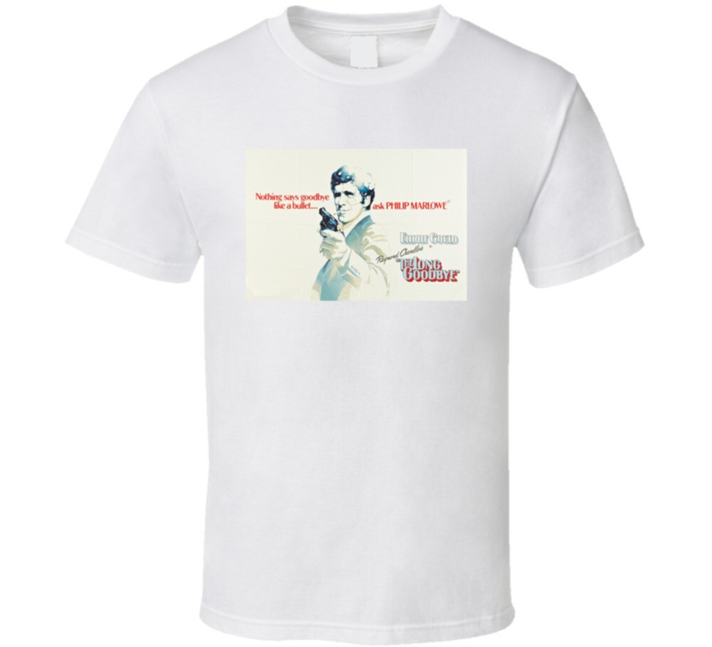 The Long Goodbye 70s Neo-noir Thriller Movie Fan T Shirt