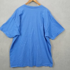 Nike 6.0 T-Shirt Mens 2XL Blue Splatter Logo 100% Cotton Drop Shoulder Crew Neck
