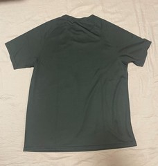 5 Pack Black Men’s Small Workout Tee Shirts 100% Polyester (Five)
