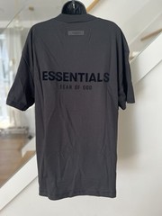 Fear Of God Essentials Short Sleeve Tee- Stretch Limo (Size L)