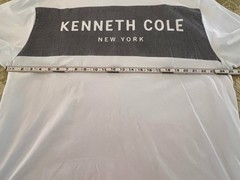 Kenneth Cole New York Men’s Size XL Crew Neck T-Shirt White 2024 EUC