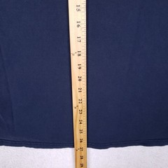 Vintage Tultex Duh Graphic T-Shirt Mens Large Navy Blue Cotton Short Sleeve Tee