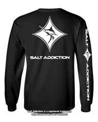 Salt Addiction t shirt saltwater fishing apparel life Marlin ocean performance