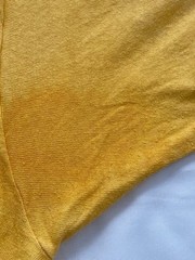70s Russell Athletic Bobcats T-Shirt Yellow Gold Tag Single Stitch Vintage M
