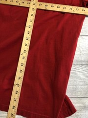 U.S. Polo Assn Shirt Mens 2XL Red Long Sleeve Crewneck USPA Logo Graphic Casual