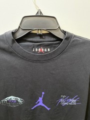 Jordan T-Shirt Men’s M Black Graphic Bulls 23 Crew Short Sleeve DM1444-601 S224