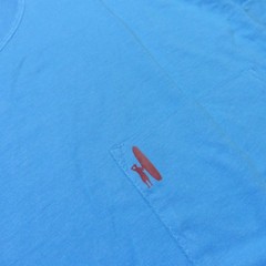 JOHNNIE-O Mens 2XL XXL T SHIRT BREWS N VIEWS MALIBLU BLUE RED DALE 2.0 GOLF USA