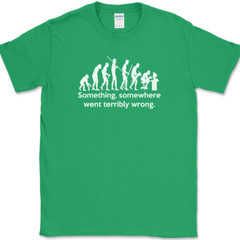 Something Somewhere Went Terribly Wrong T-Shirt Funny Nerd Computer Tee