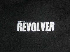 The Beatles Shirt Mens Extra Large XL Black Revolver Album Art 2002 Y2K