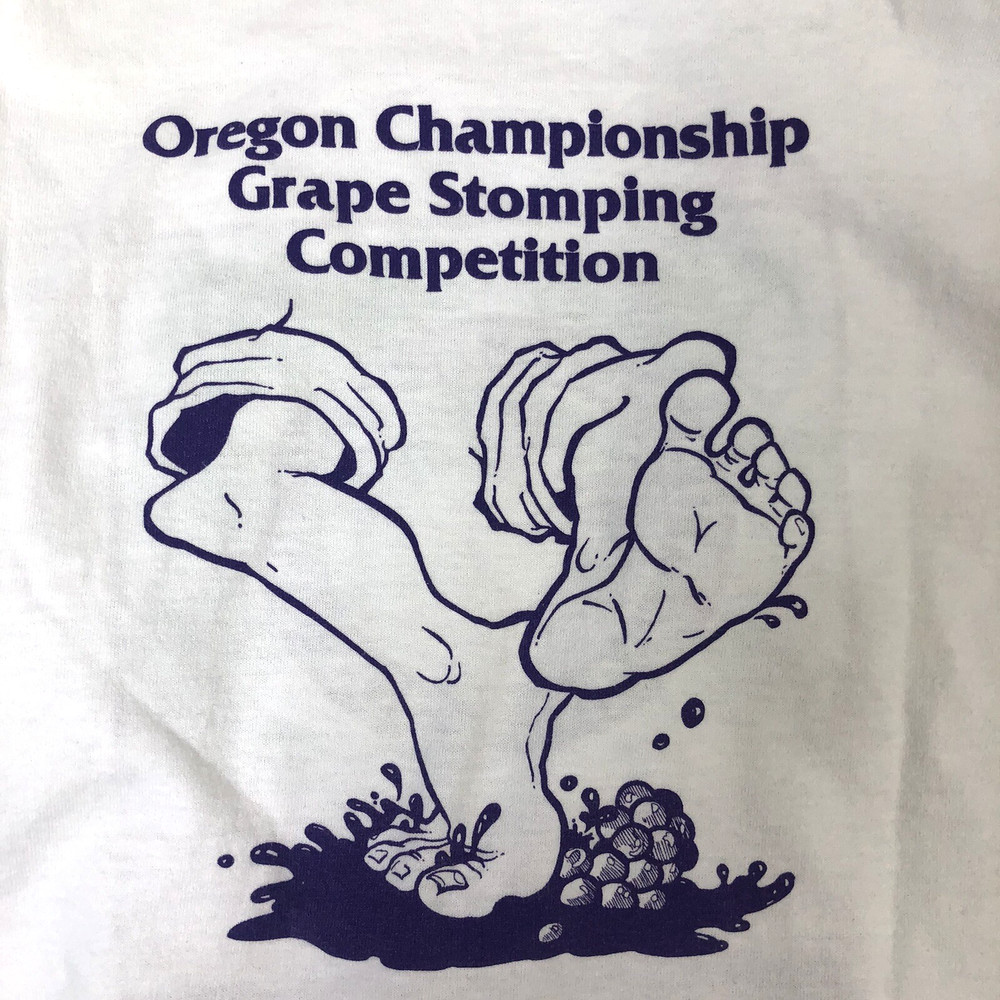 VTG Willamette Valley Vineyards Harvest Festival Oregon Wine 90s T Shirt Size XL