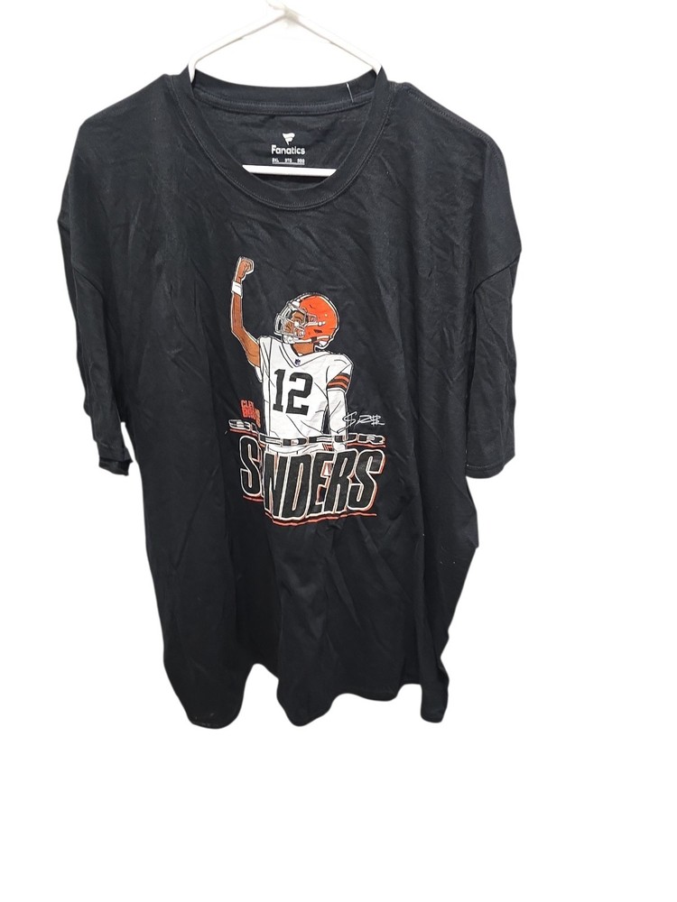Cleveland Browns Shedeur Sanders QB 12 Tee Fanatics 3xlarge