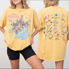 Magic Kingdom Vacation Group Matching T-Shirt Fairytale Friends Graphic Tee