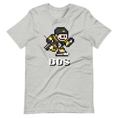Boston Bruins NES Hockey Team Jersey 8-bit Vintage Nintendo Tee Retro T-Shirt
