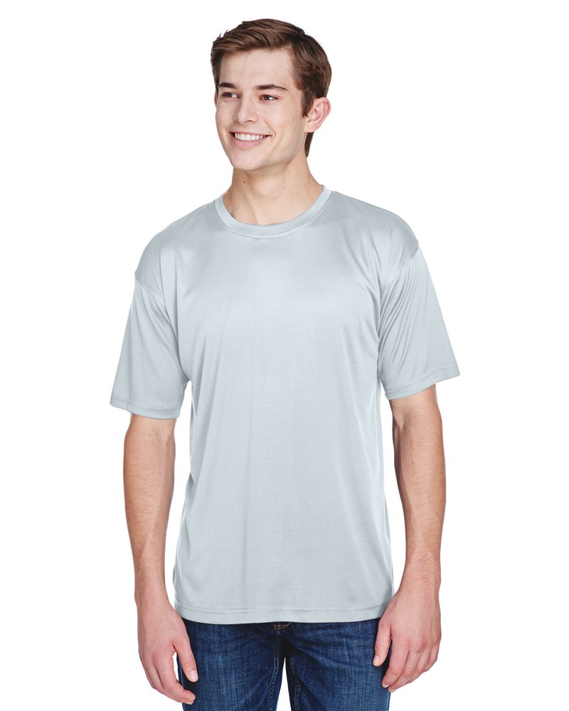 UltraClub Men’s Cool & Dry Short Sleeves Wholesale Performance T-Shirt 8620