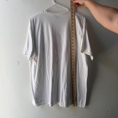 Vintage Fruit of the Loom Lofteez I AM I RUN Graphic T-Shirt White XL Mens 90s