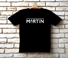MARTIN Black T-Shirt Size S-5XL