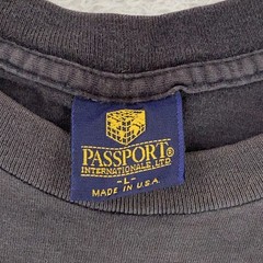 FADED Vintage The Dragons Den Shirt Small Black Shanghai China Bar 1985 80s