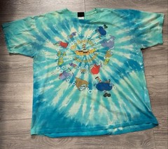 The Beatles Yellow Submarine T-Shirt Vintage (Liquid Blue, 2004)