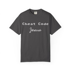Cheat Code Jesus T-shirt | Christian Faith Graphic Tee