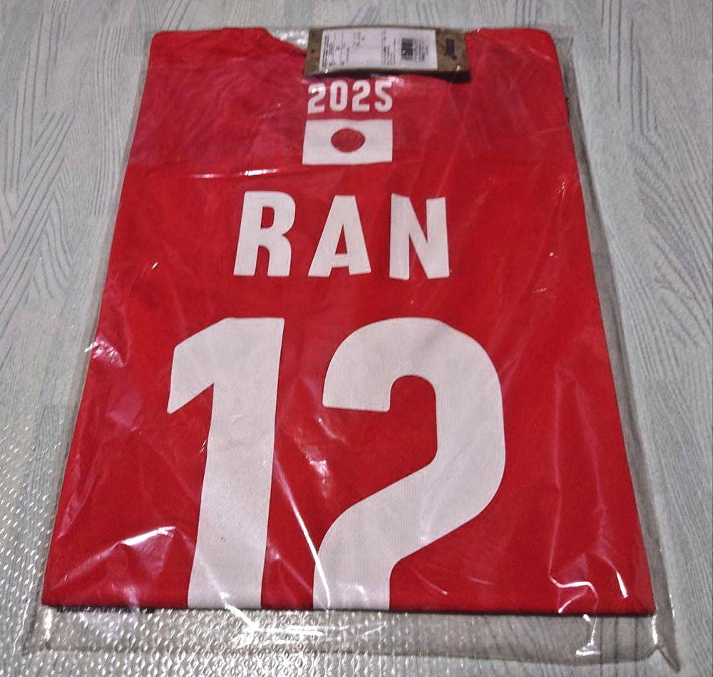 ASICS Official RAN Takahashi Japan Volleyball 2025 supporter Tee Size XL New