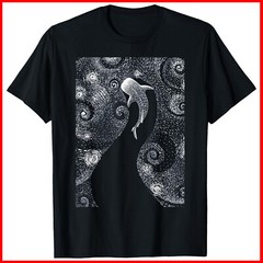 Diving With Whale Sharks Whale Shark Black Cotton T-Shirt S-5XL