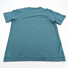 Public Rec Go-To Tee Crewneck Mens L Blue Raglan Short Sleeves Performance Shirt