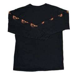 Halloween II Long Sleeve Black T-Shirt Rucking Fotten Size Medium John Carpenter