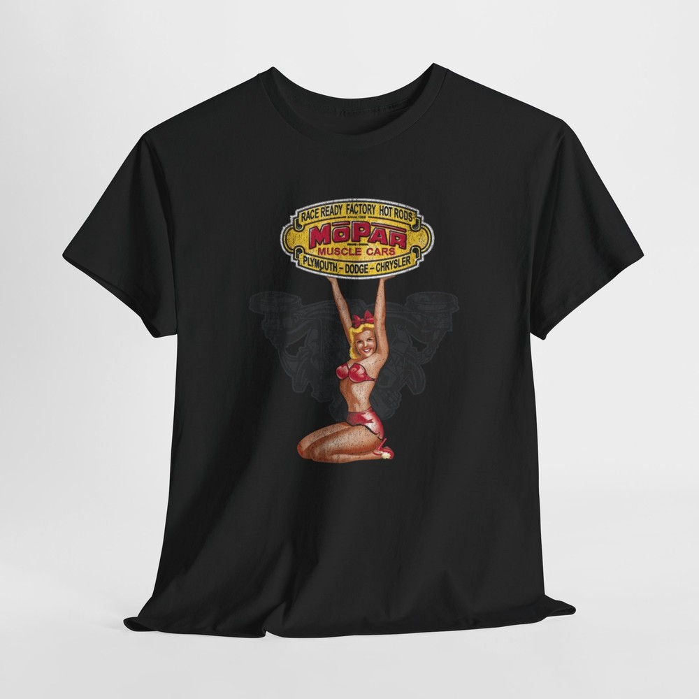 Vintage Style Mopar Factory Hot Rods – Muscle Car Cotton T-Shirt S-5XL 11 Colors