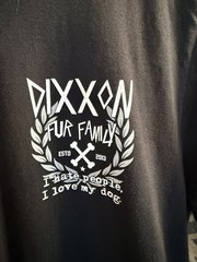 DIXXON Co Fur Family Black Tee T-Shirt Mens Small S I Hate People I Love My Dog