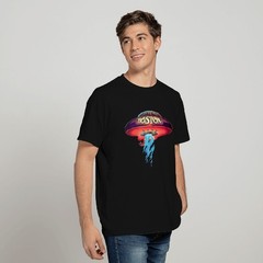 Classic Rock Band Boston Style Graphic T Shirt Unisex