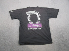 Vintage 90s Bad Boy Club Smokin Smoking Single Stitch T-Shirt Grunge Faded READ
