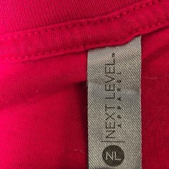 Next Level Apparel Lowe’s T-Shirt Mens XL Red Vertical Graphic Home Improvement