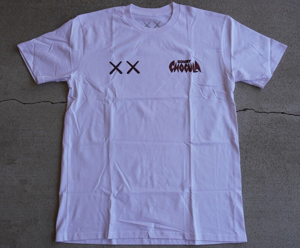 KAWS X General Mills Count Chocula T-Shirt New w/o Plastic Bag