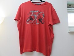 PIERRE CARDIN MANS RED 50 BIRTHDAY 100% COTTON JERSEY T.SHIRT TOP CHEST 40 – 42″