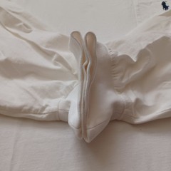 Polo Ralph Lauren T Shirt Mens 2XB White Logo Pocket Tee Long Sleeve