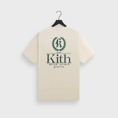 SS25 KITH INSIGNIA LOGO TEE COTTON UNISEX