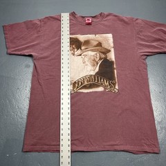 Vintage Don Williams The Gentle Giant Tshirt XL Purple Dbl Sided VTG Music