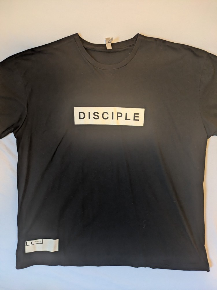 Christian “DISCIPLE” T-Shirt, Faith + Obedience Religious Graphic Tee 3XL