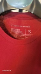 Weston Jon Boucher Shirt Mens S small Burgundy New Short Sleeve Crew Neck
