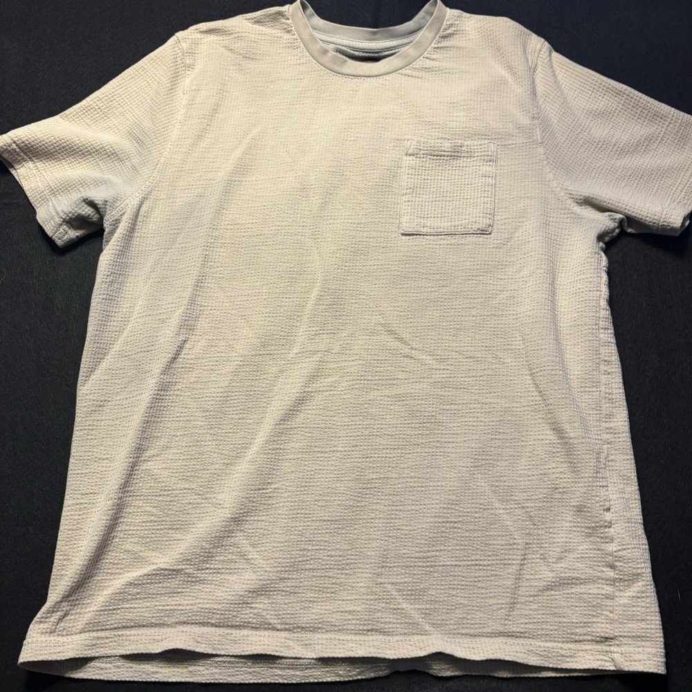Men’s Common People Tan Casual Shirt XL