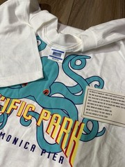 Vintage Pacific Pier Santa Monica Octopus T-Shirt Size M 90s