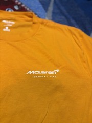 McLaren Racing Shirt Formula 1 F1 Hollister Mens Large Orange 2023 Tee