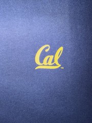 Cal UC Berkeley Navy T-Shirt, Large, XLNT Condition (NOT AVAILABLE ELSEWHERE)